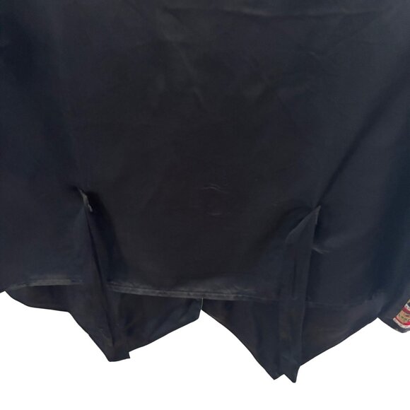 VTG Nutcracker Women's Cotton Christmas Bears Vest Size Large Button-Up Tie Back - Picture 8 of 11